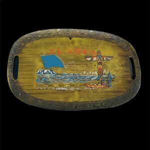 Vintage ALASKA Souvenir Tray
